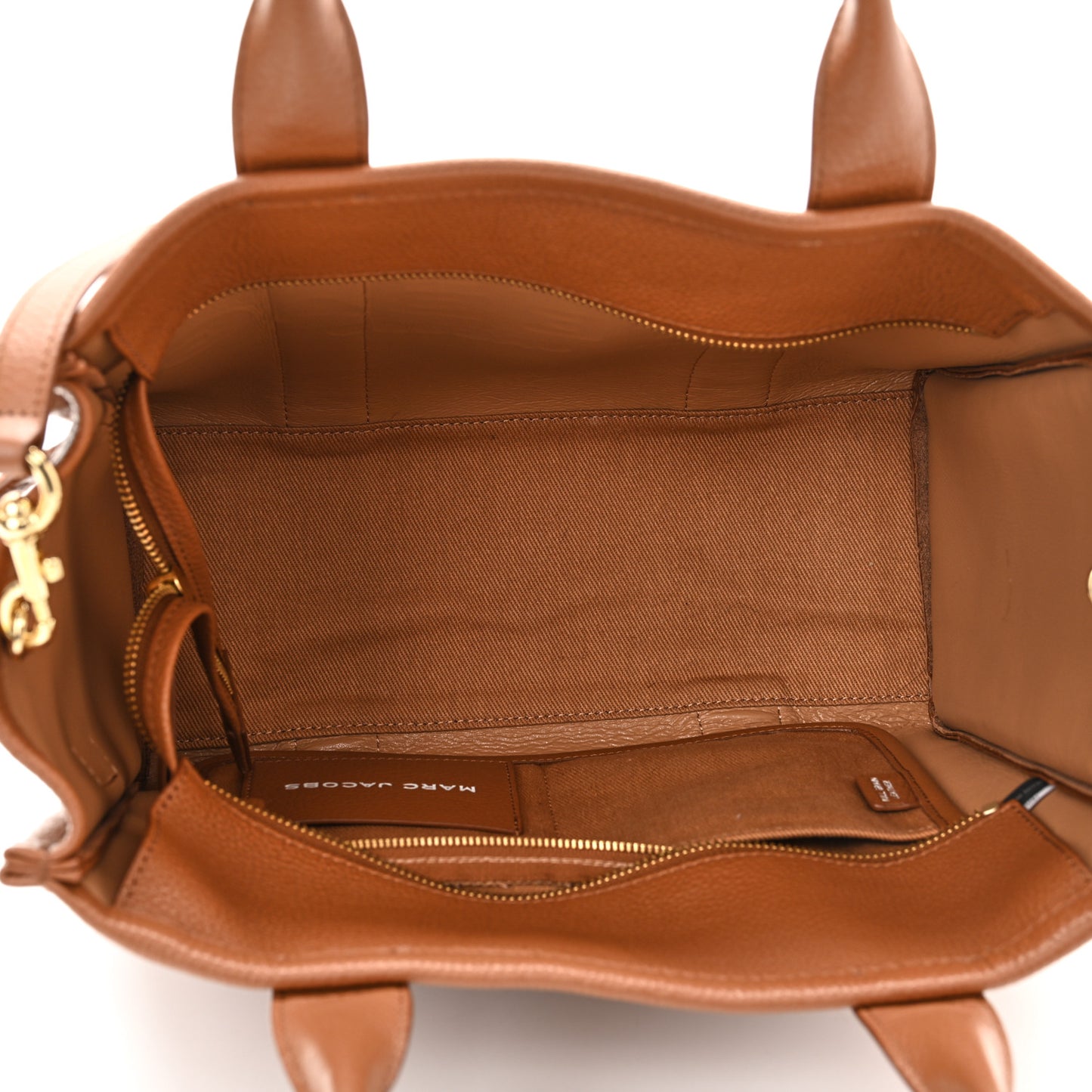 Grained Calfskin Medium The Tote Bag Argan Oil
