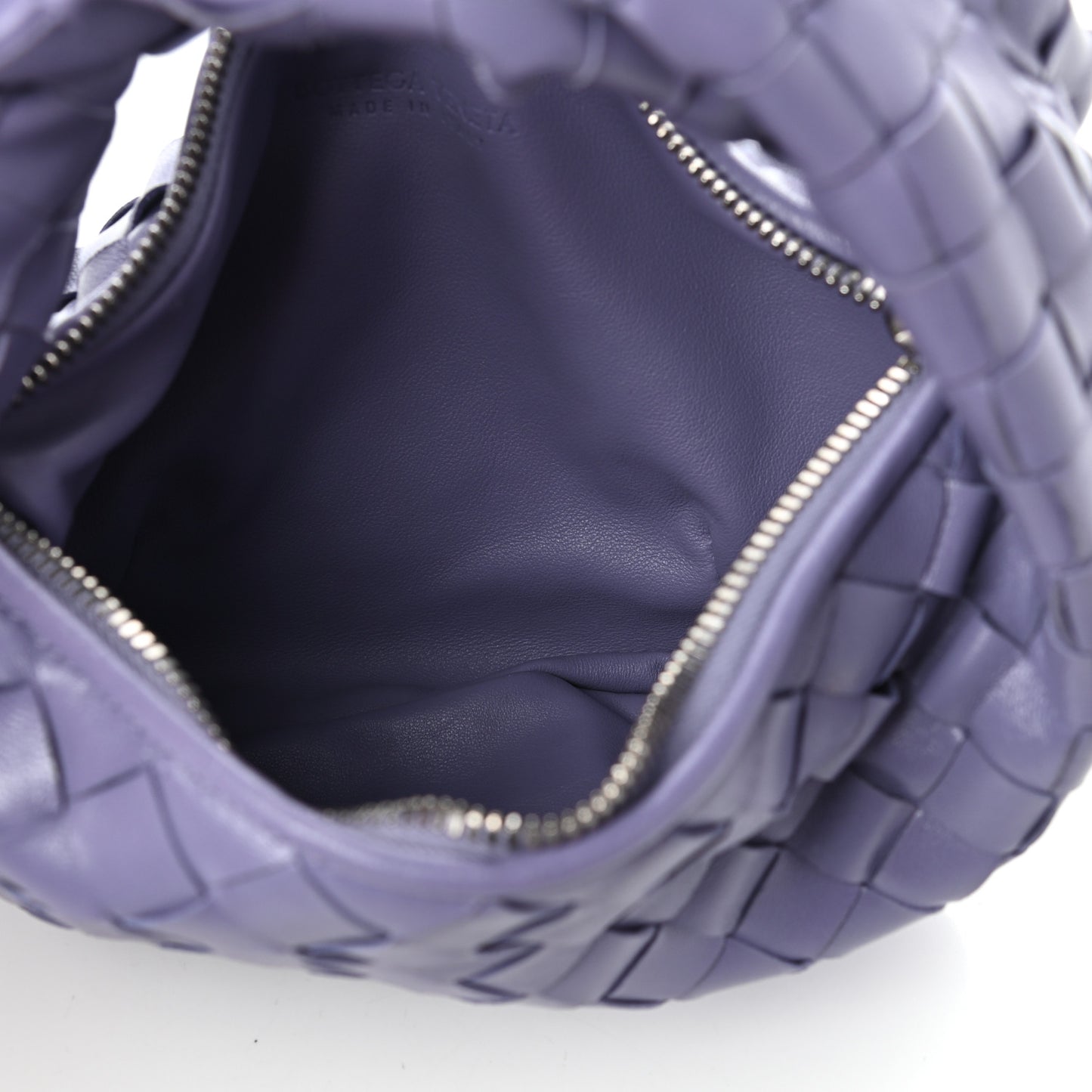 Nappa Intrecciato Mini Jodie Lavender