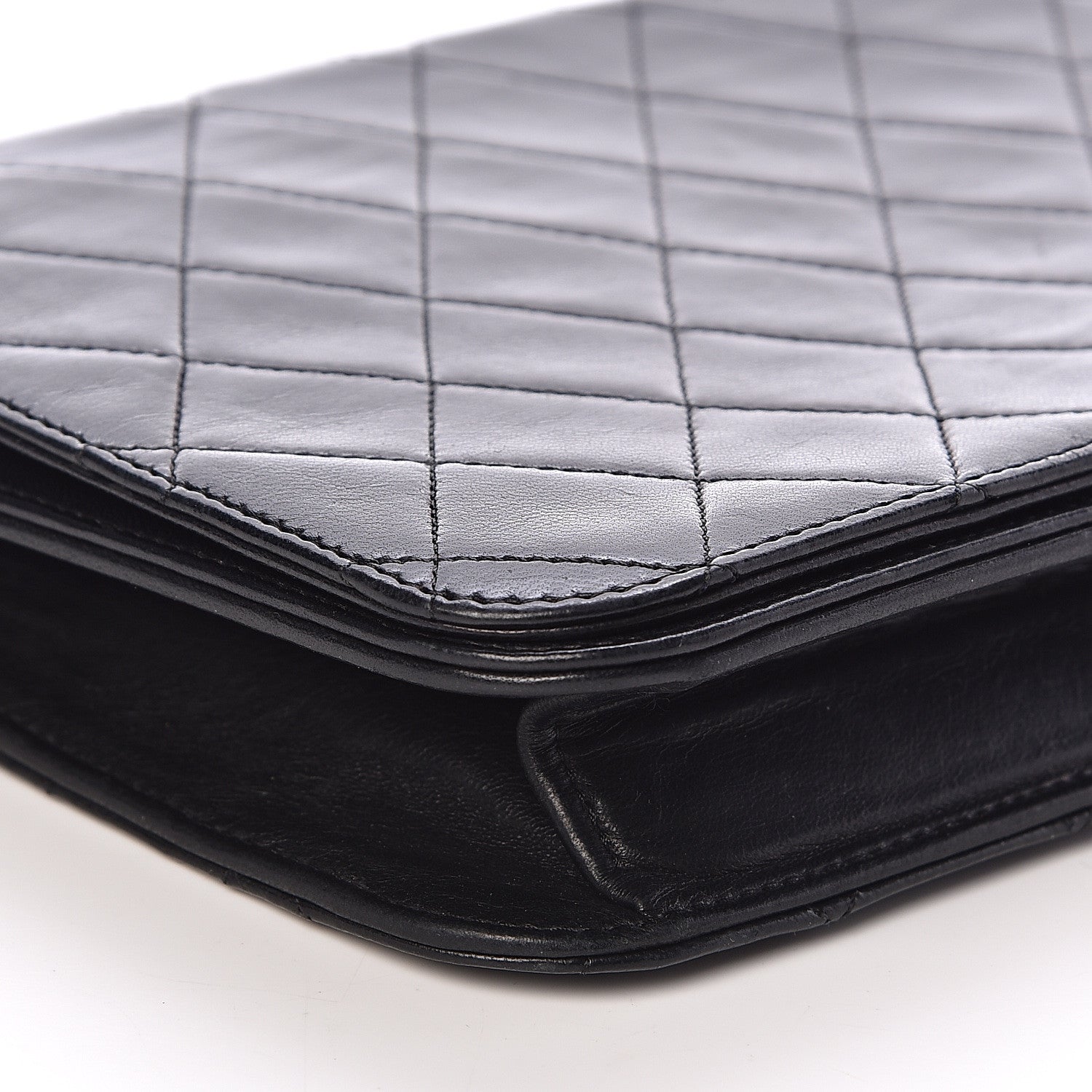 Chanel Lambskin Quilted Small Single Flap Bag Black 9 of 10