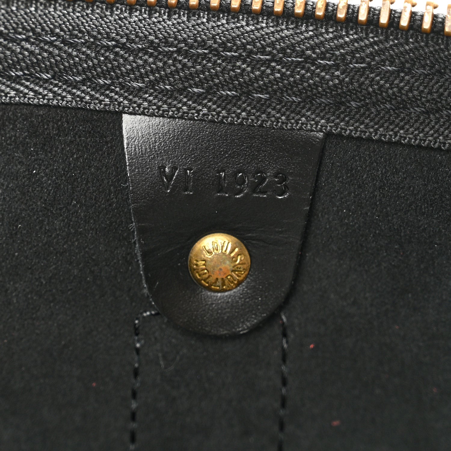 Louis Vuitton Epi Keepall 50 Black 5 of 11