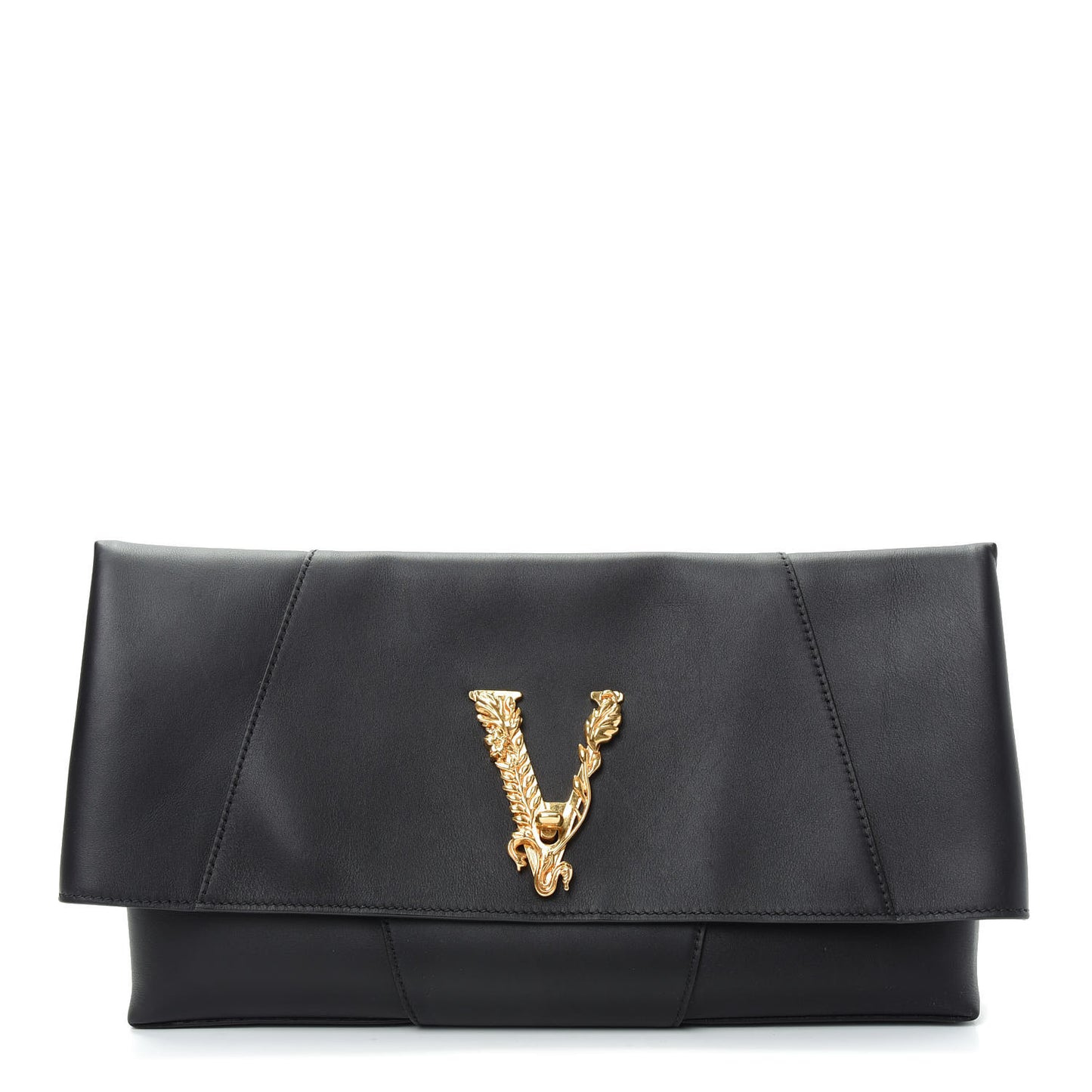 Vitello Virtus First Line Clutch Black