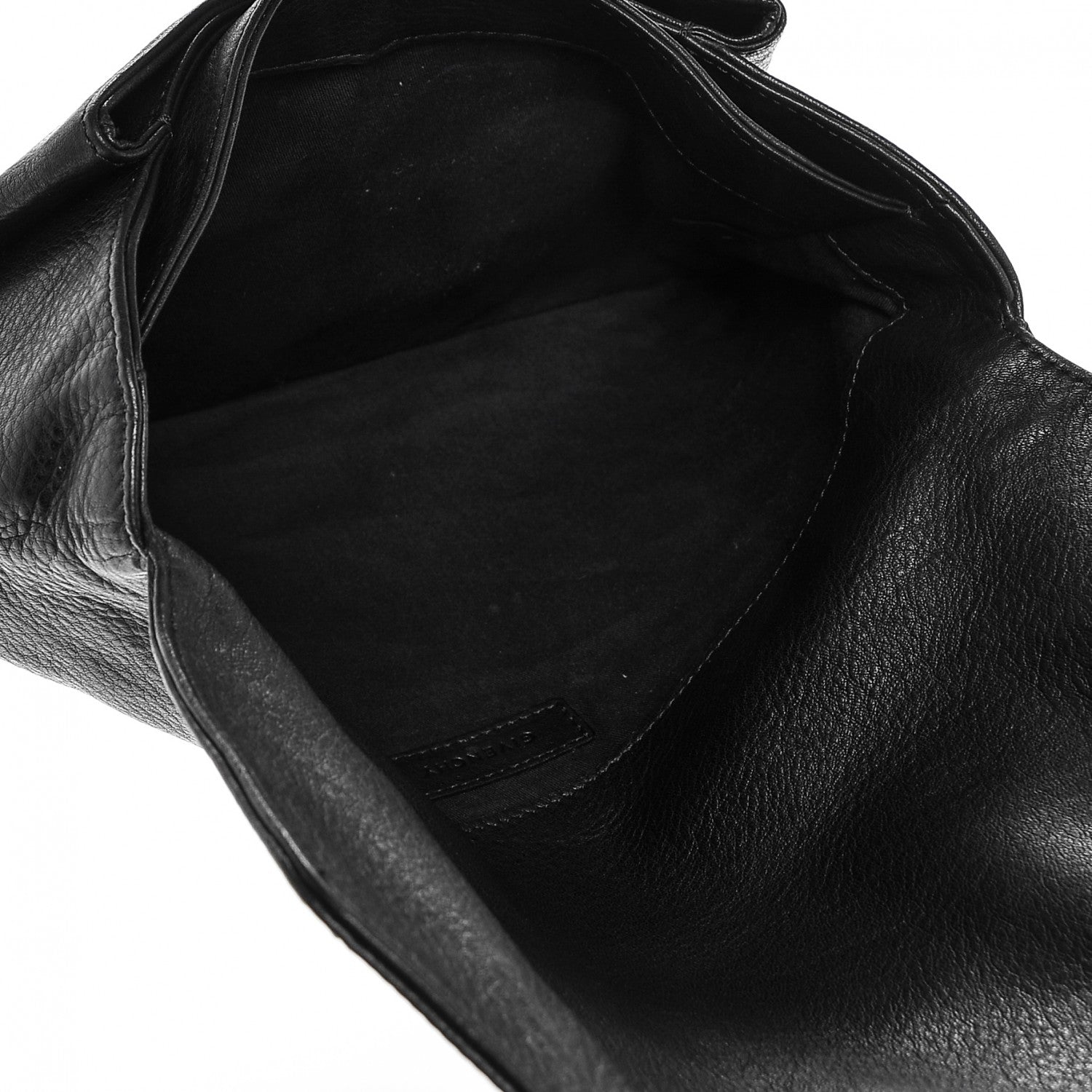 Givenchy Grained Goatskin Antigona Envelope Clutch Black 5 of 8