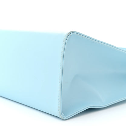 Telfar Vegan Leather Medium Shopping Bag Pool Blue 10 of 19