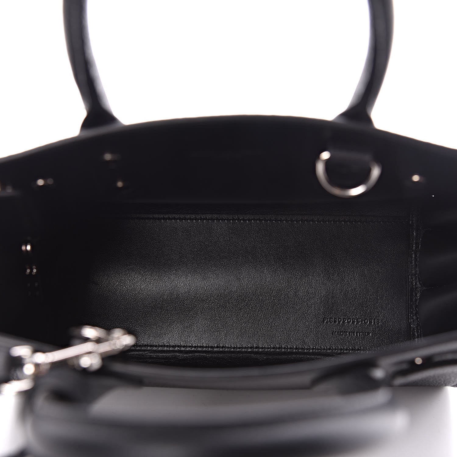 Saint Laurent Grained Calfskin Nano Sac De Jour Black 5 of 10
