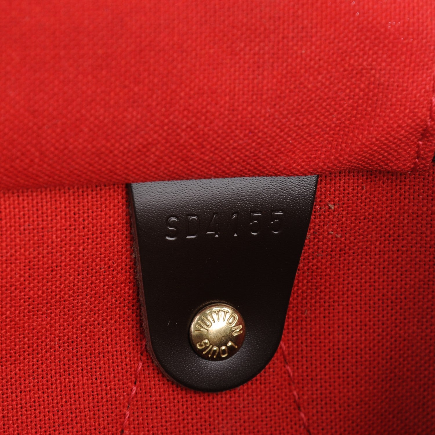 Louis Vuitton Damier Ebene Speedy 35 8 of 8