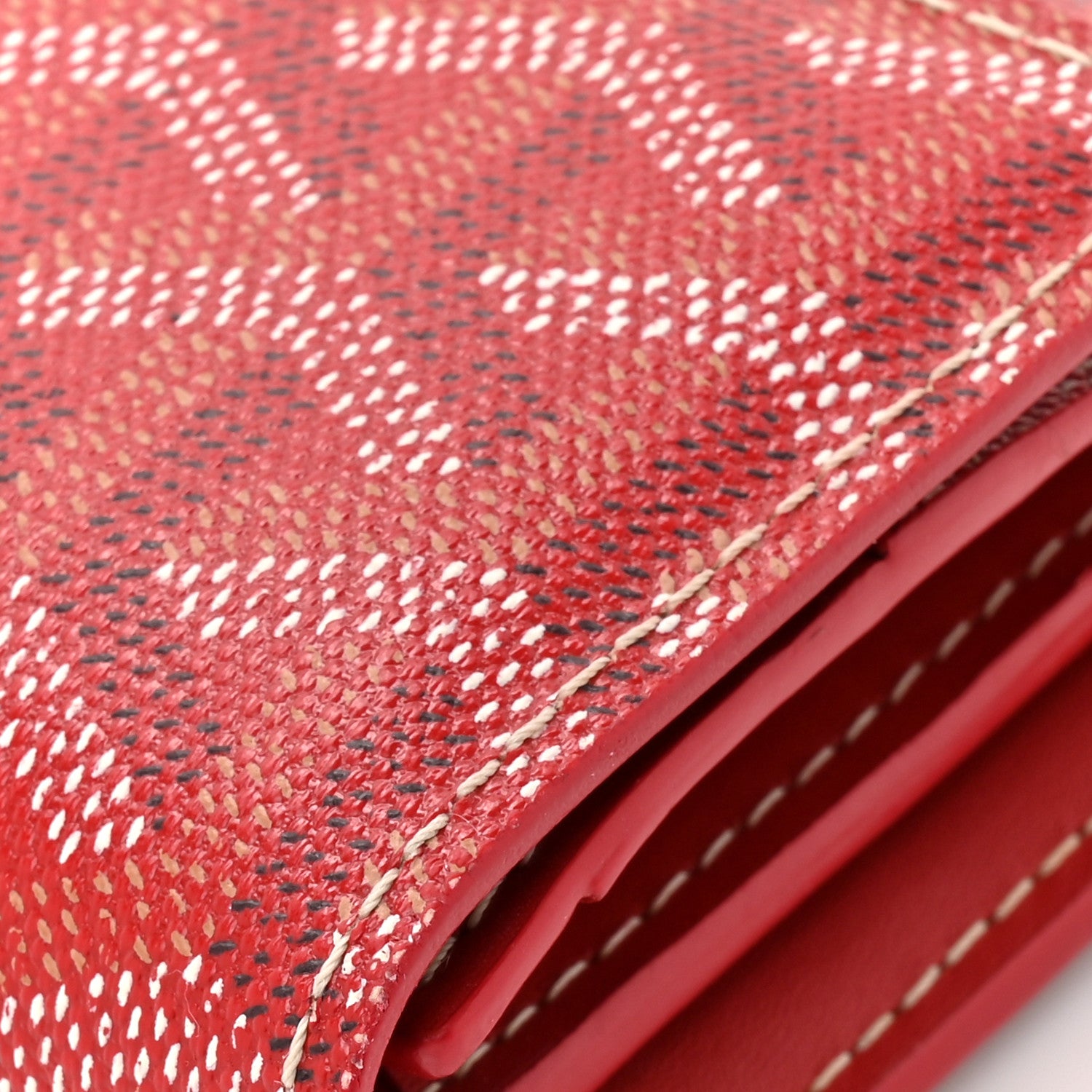 Goyard Goyardine Varenne Long Wallet Red 11 of 13