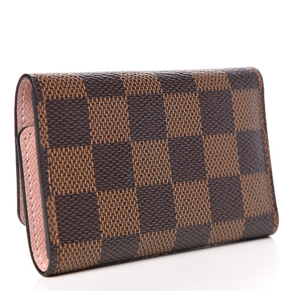 Louis Vuitton Damier Ebene Multicles 6 Key Holder Rose Ballerine 3 of 10