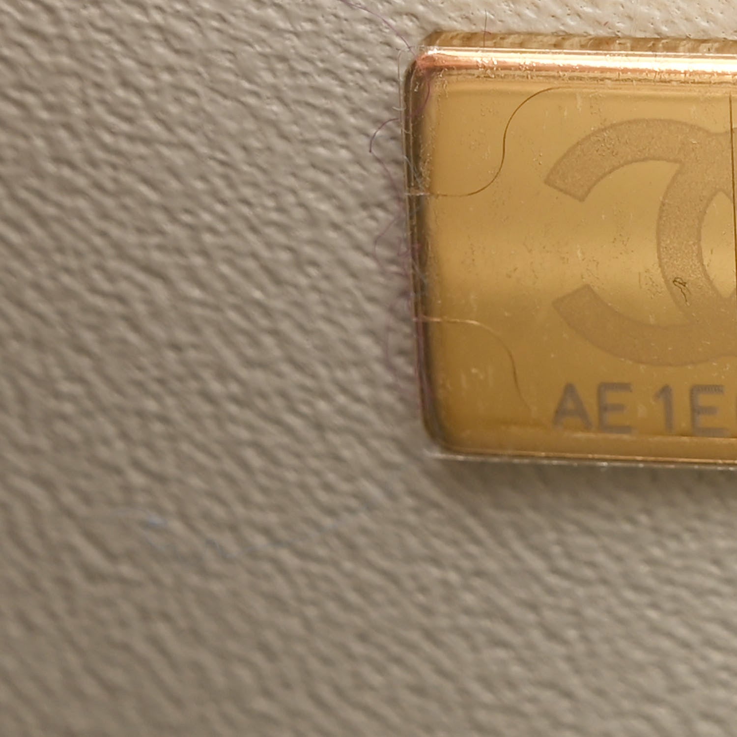 Chanel Lambskin Quilted Mini Square Flap Grey 7 of 11