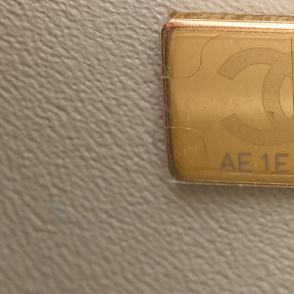 Chanel Lambskin Quilted Mini Square Flap Grey 7 of 11