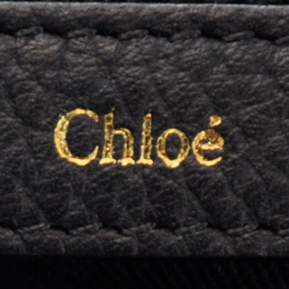 Chloe Leather Ellen Tote Black 7 of 9