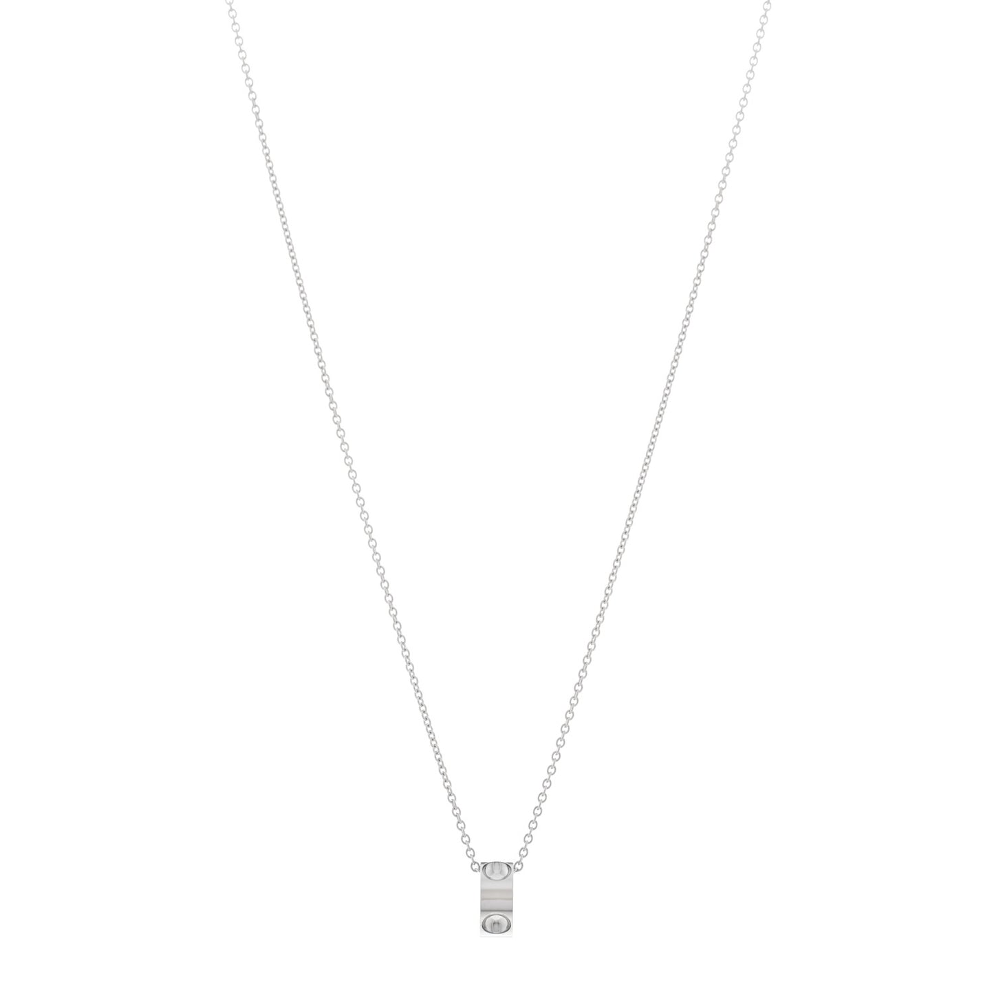 Empreinte White Gold Pendent Necklace