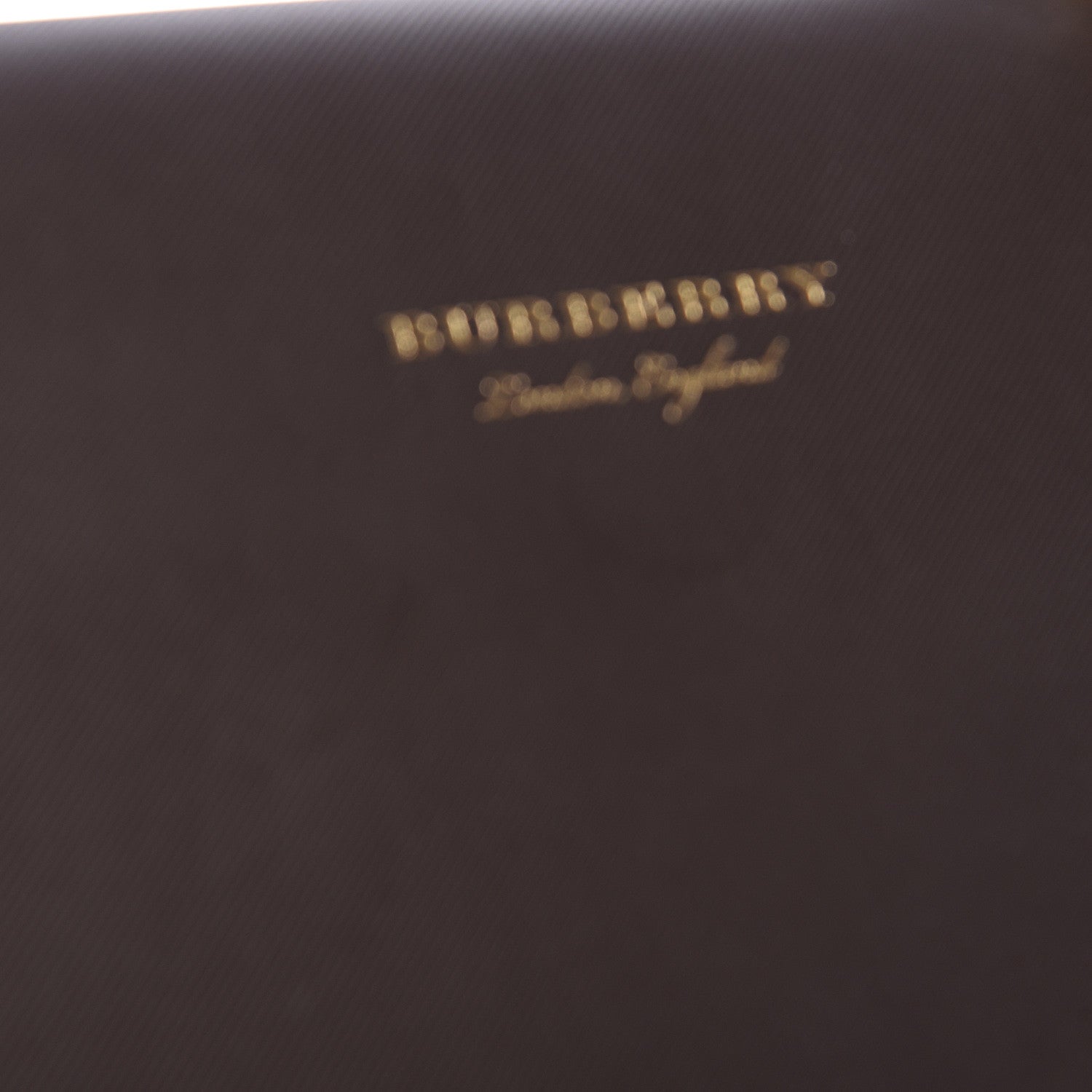 Burberry Trench Calfskin Medium DK88 Top Handle Bag Dark Chocolate 9 of 13