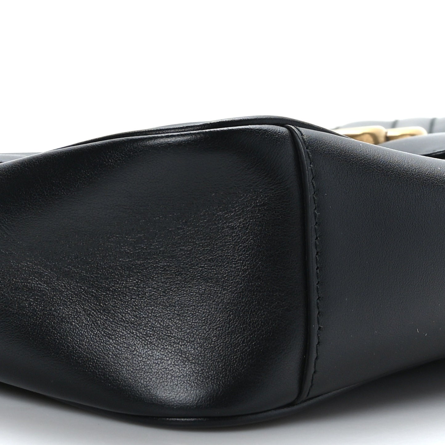 Calfskin Matelasse Small GG Marmont Shoulder Bag Black