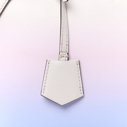 Fendi X JOSHUA VIDES Vitello Century Sfumato Medium By The Way Boston Bag Ghiaia Rosa Azzurro 12 of 16