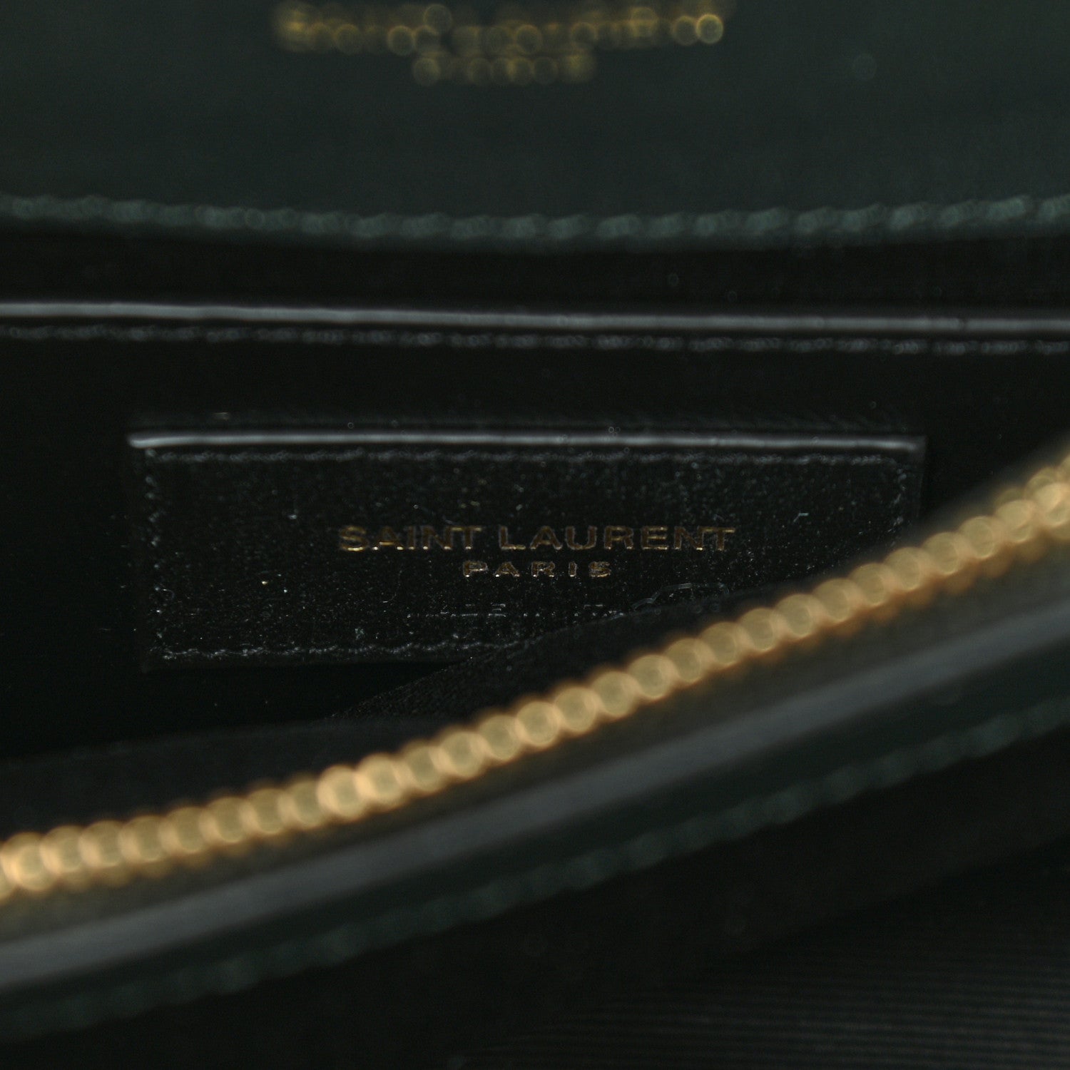 Saint Laurent Suede Matelasse Chevron Monogram Medium College Bag Deep Green 5 of 9