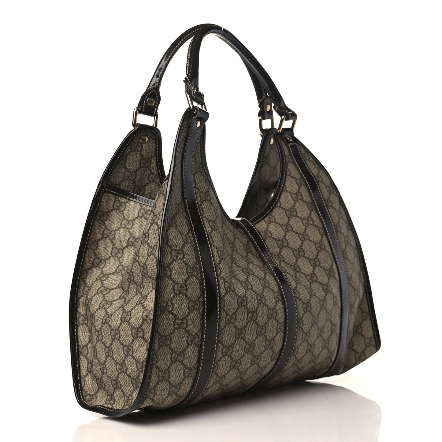 GG Plus Monogram Medium Joy Shoulder Bag Dark Brown