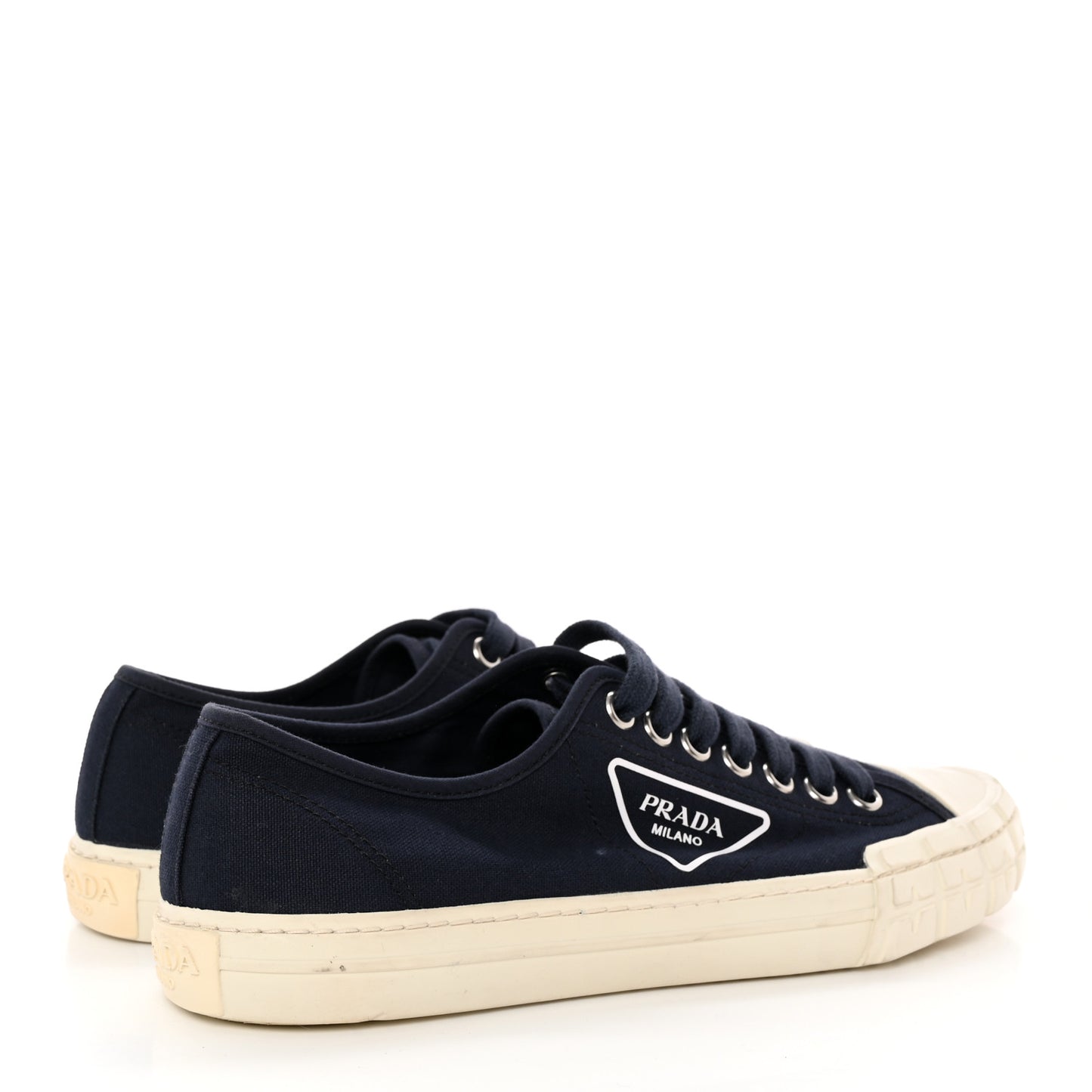 Canvas Triangle Logo Wheel 35mm Sneakers 42 Navy