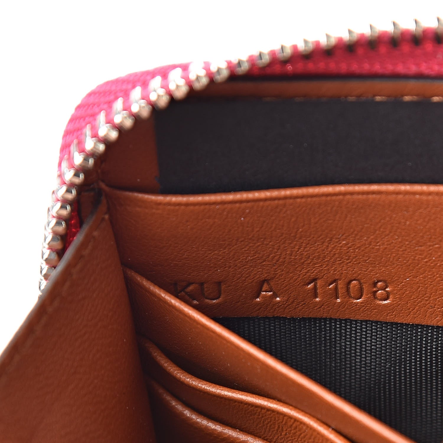 Givenchy Lambskin Logo Zip Around Wallet Cyclamen 7 of 7