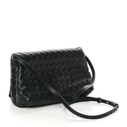Bottega Veneta Nappa Intrecciato Crossbody Black 3 of 9