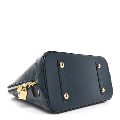 Louis Vuitton Vernis Alma PM Blue Nuit 4 of 9
