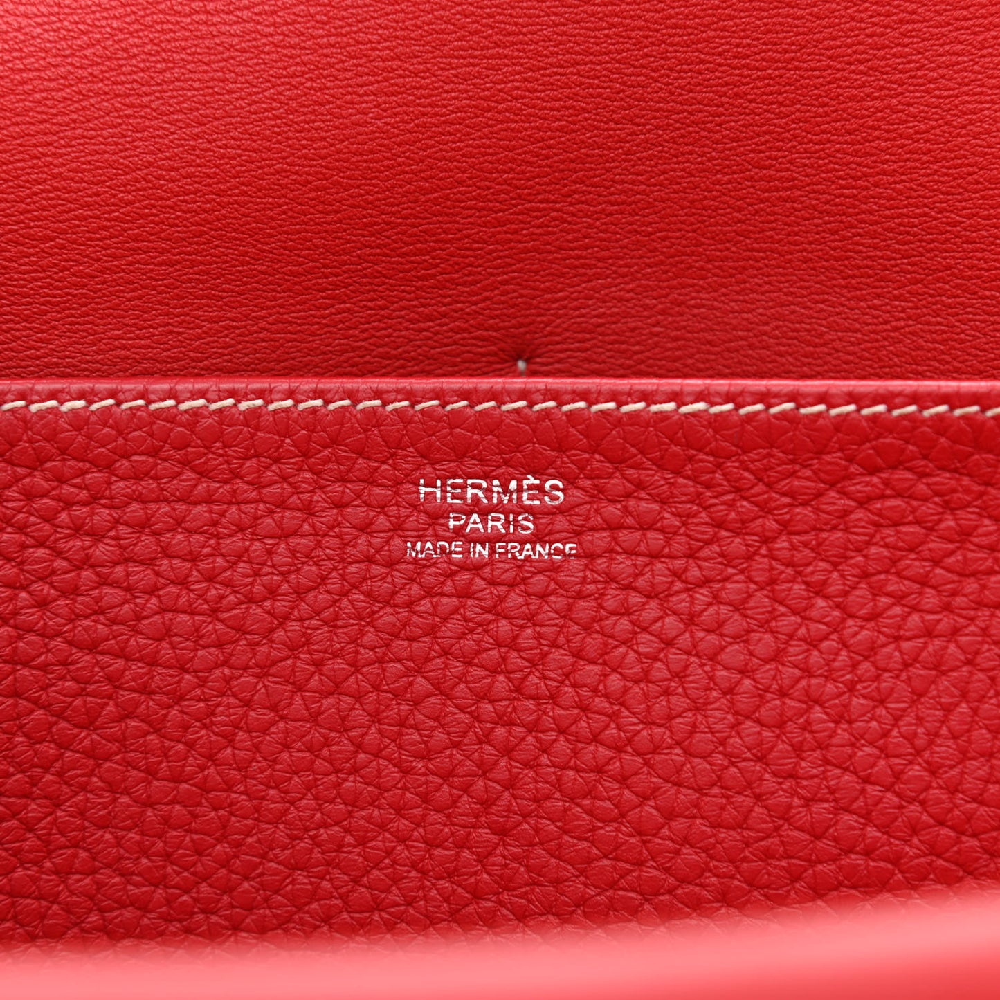 Taurillon Clemence Verso Halzan 31 GM Rouge Casaque Vermillion