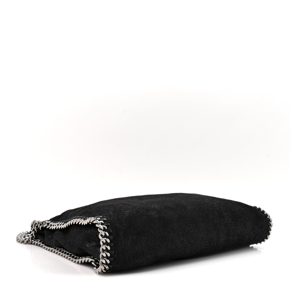 Shaggy Deer Falabella Fold Over Tote Black
