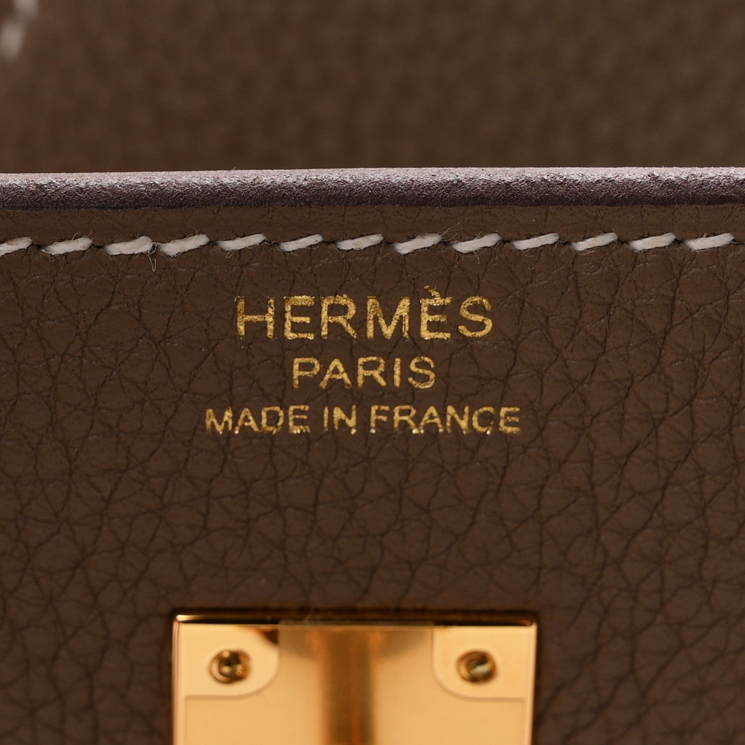 Hermes Togo Birkin 25 Etoupe 6 of 11