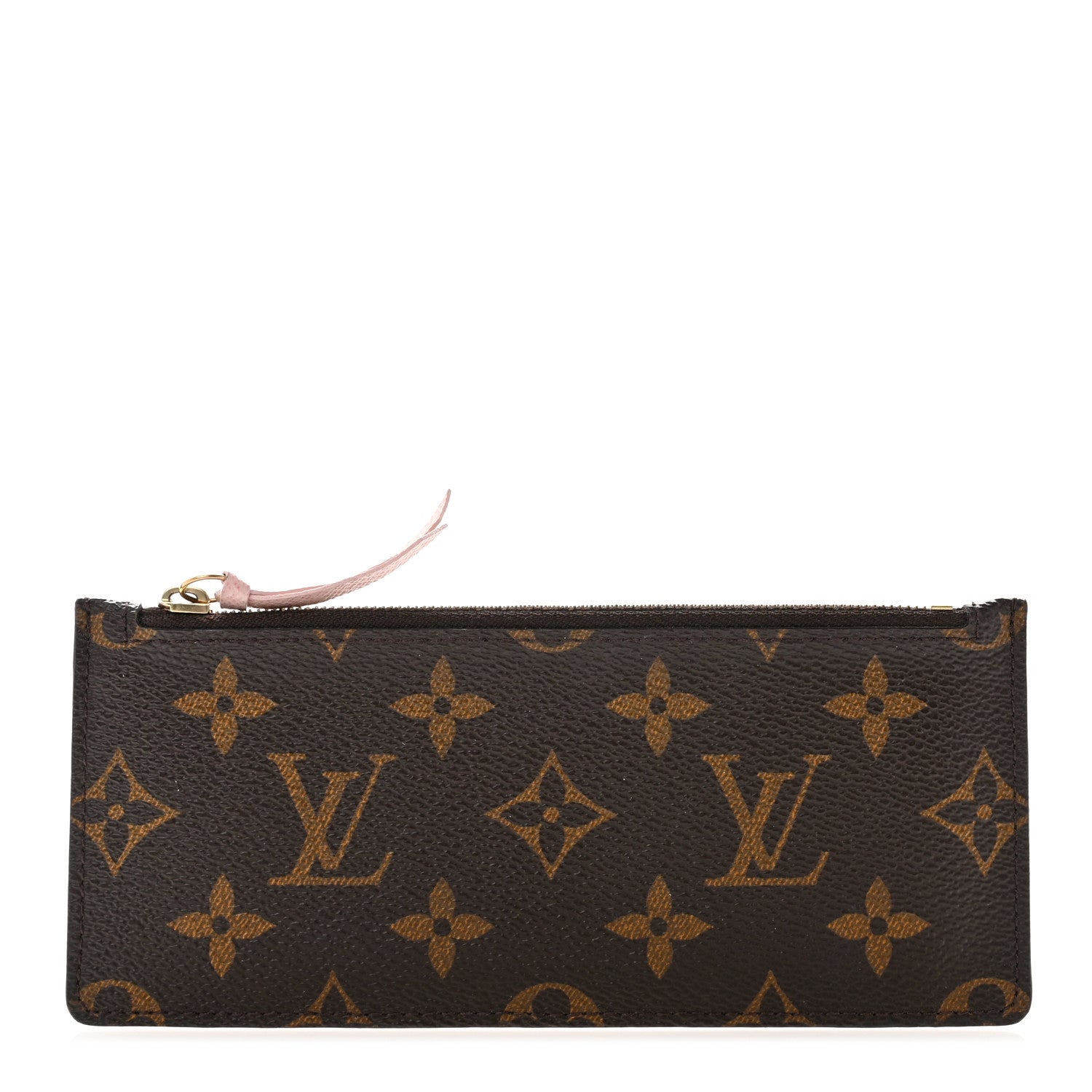 Louis Vuitton Monogram Josephine Wallet Zippered Insert Rose Ballerine 1 of 7