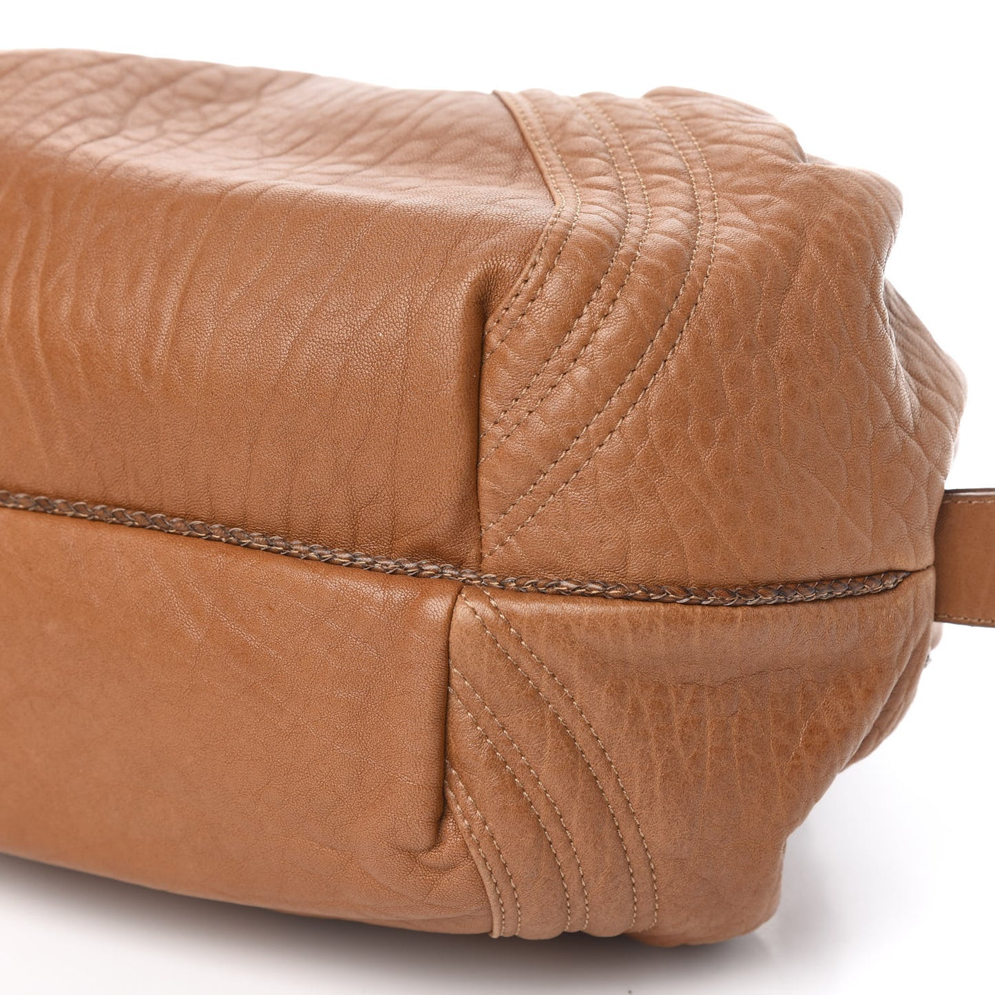 Nappa Nuvolata Spy Bowler Cognac
