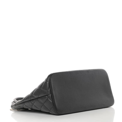 Chanel Caviar Quilted Medallion Tote Black 4 of 10