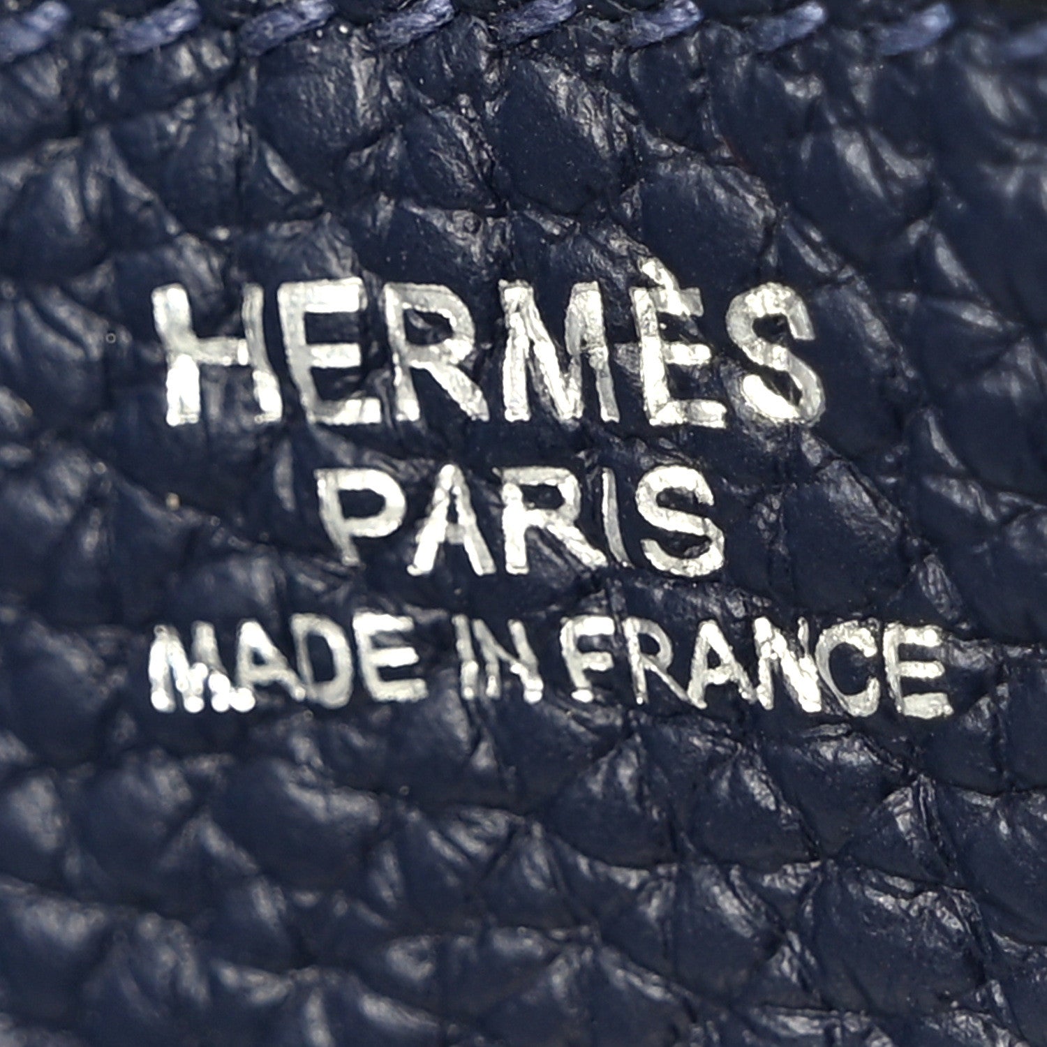 Hermes Taurillon Clemence Lindy 34 Bleu Saphir 6 of 9