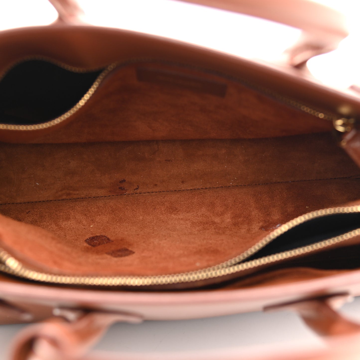 Calfskin Small Sac de Jour Cognac