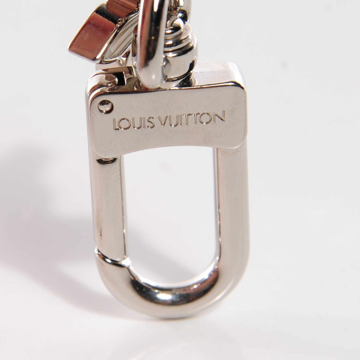 Louis Vuitton Fleur d'Epi Bag Charm Chain Ivory 4 of 5
