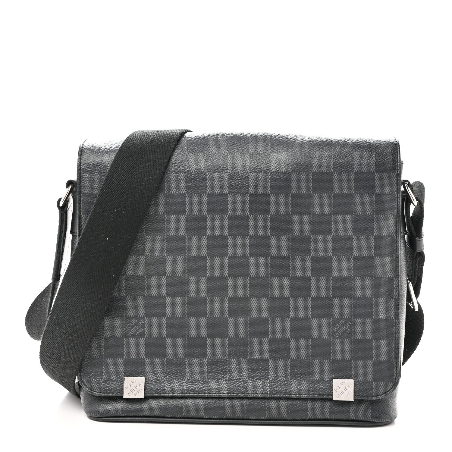 Louis Vuitton Damier Graphite District PM 1 of 10