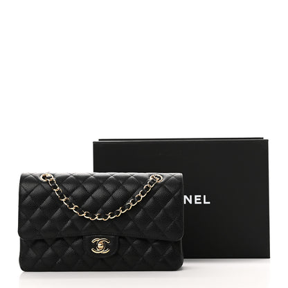 Chanel Caviar Quilted Medium Double Flap Black 11 of 11