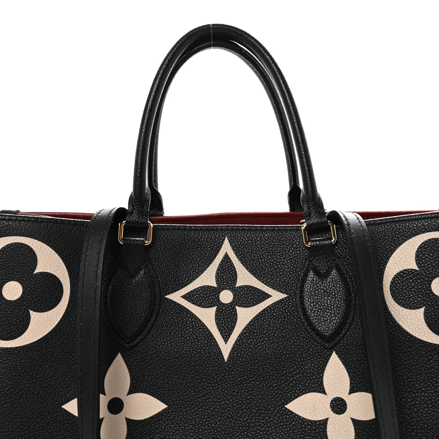 Louis Vuitton Empreinte Monogram Giant Onthego GM Black Beige 7 of 9