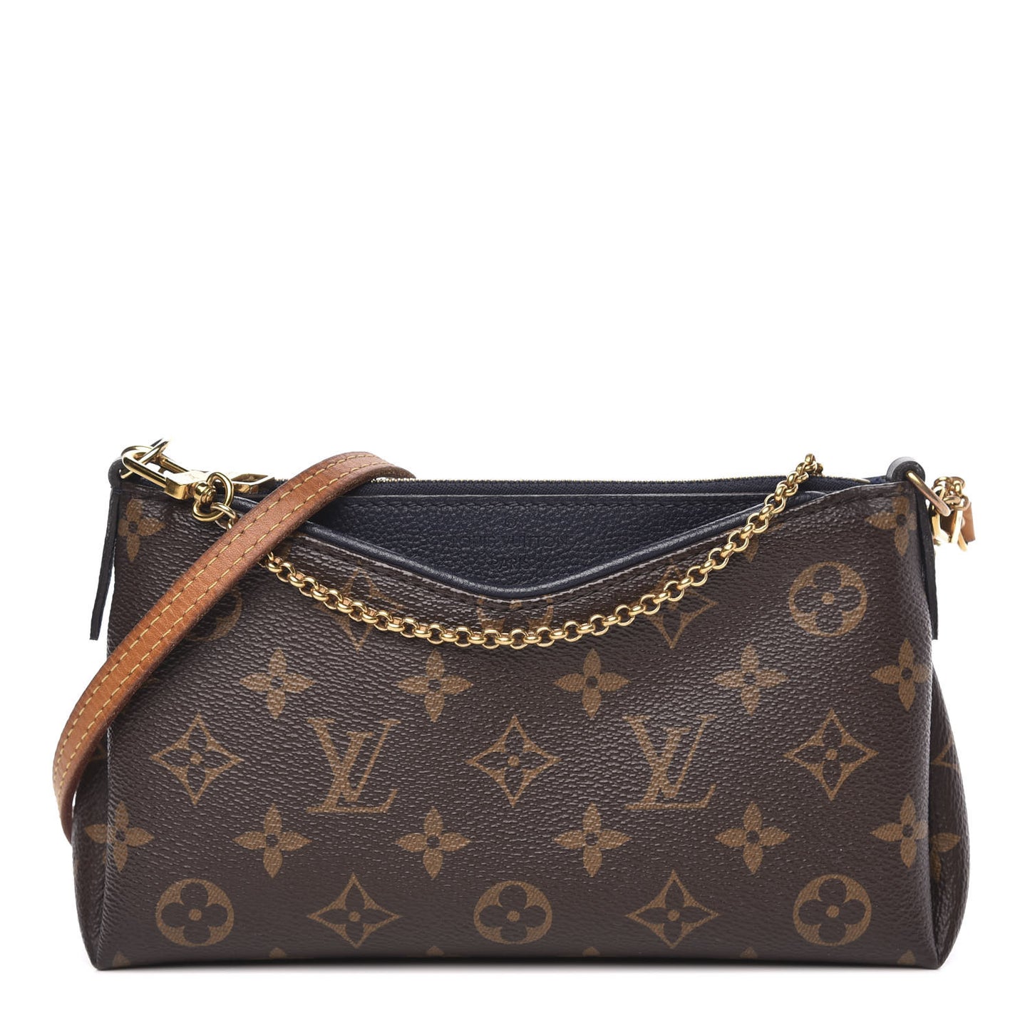 Monogram Pallas Clutch Blue Marine