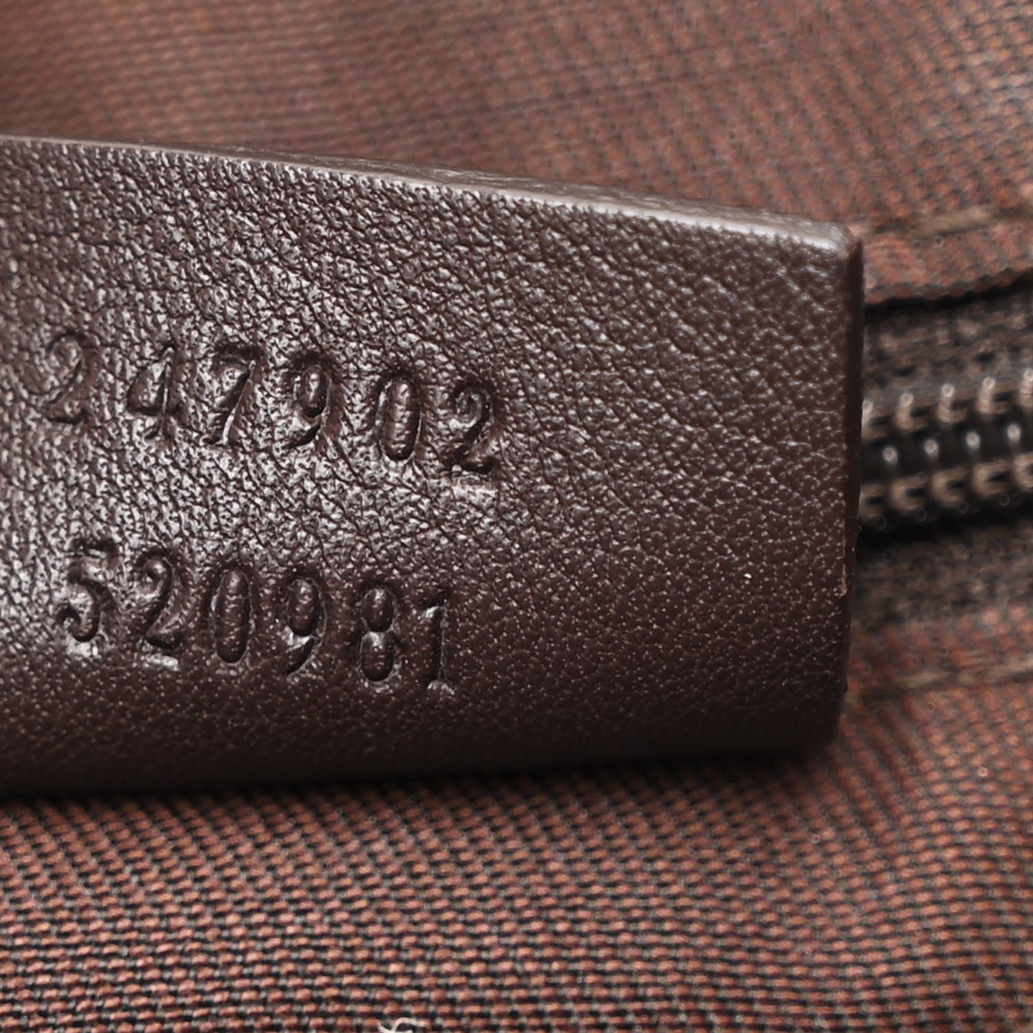 Gucci Monogram Medium Sukey Top Handle Dark Brown 7 of 11