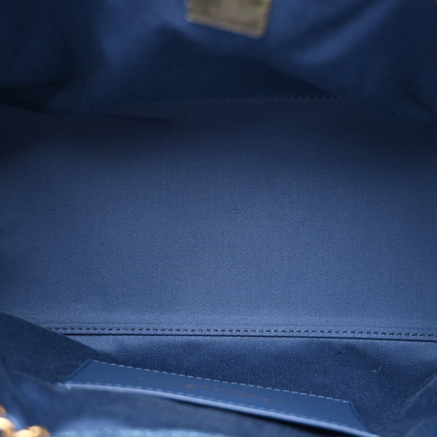 Chanel Washed Denim Quilted Small Chanel 25 Handbag Blue 5 of 11