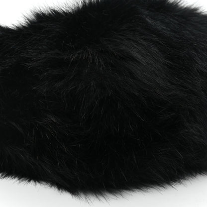 Tom Ford Faux Fur Large Bianca Hobo Black 9 of 11