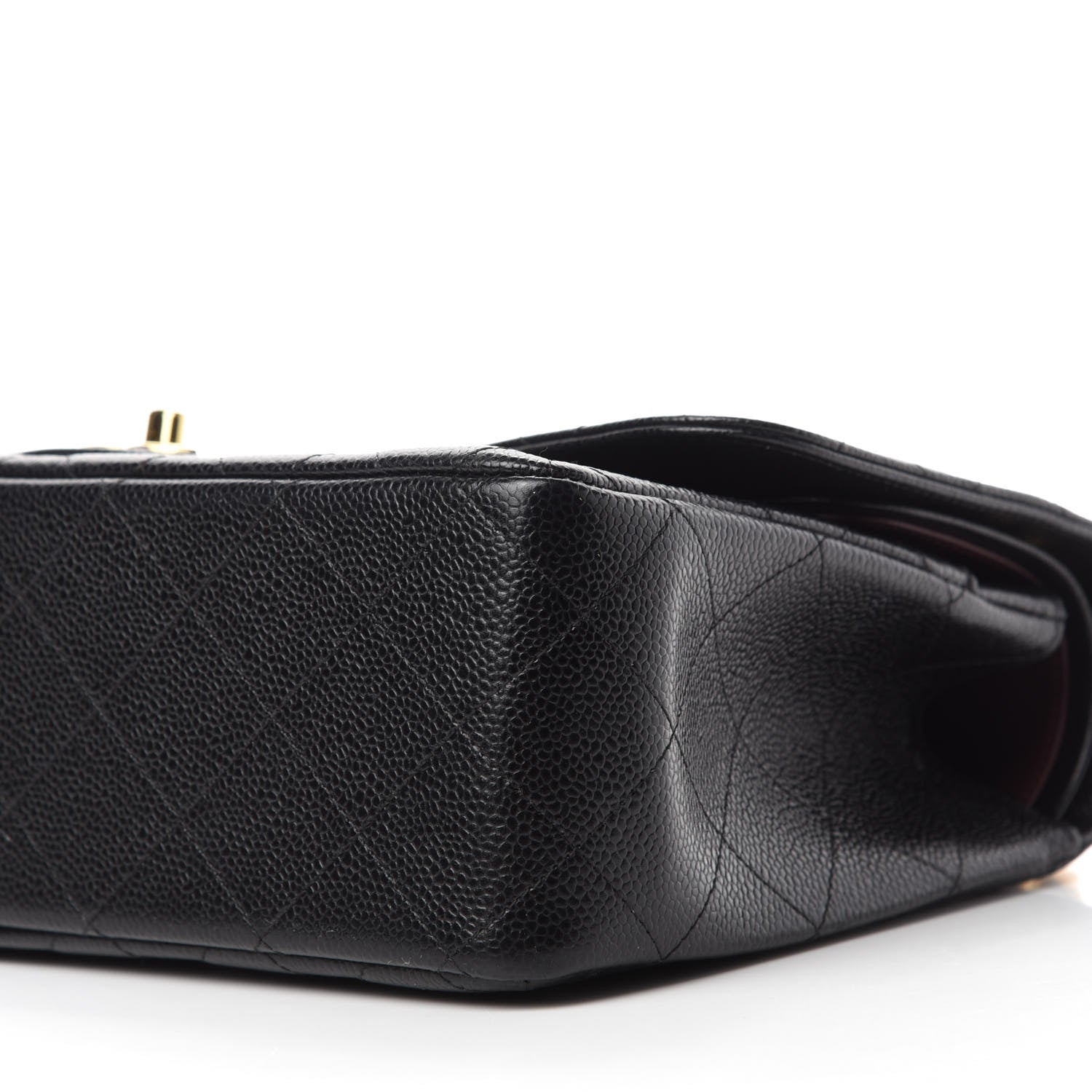 Chanel Caviar Quilted Jumbo Double Flap Black 7 of 11