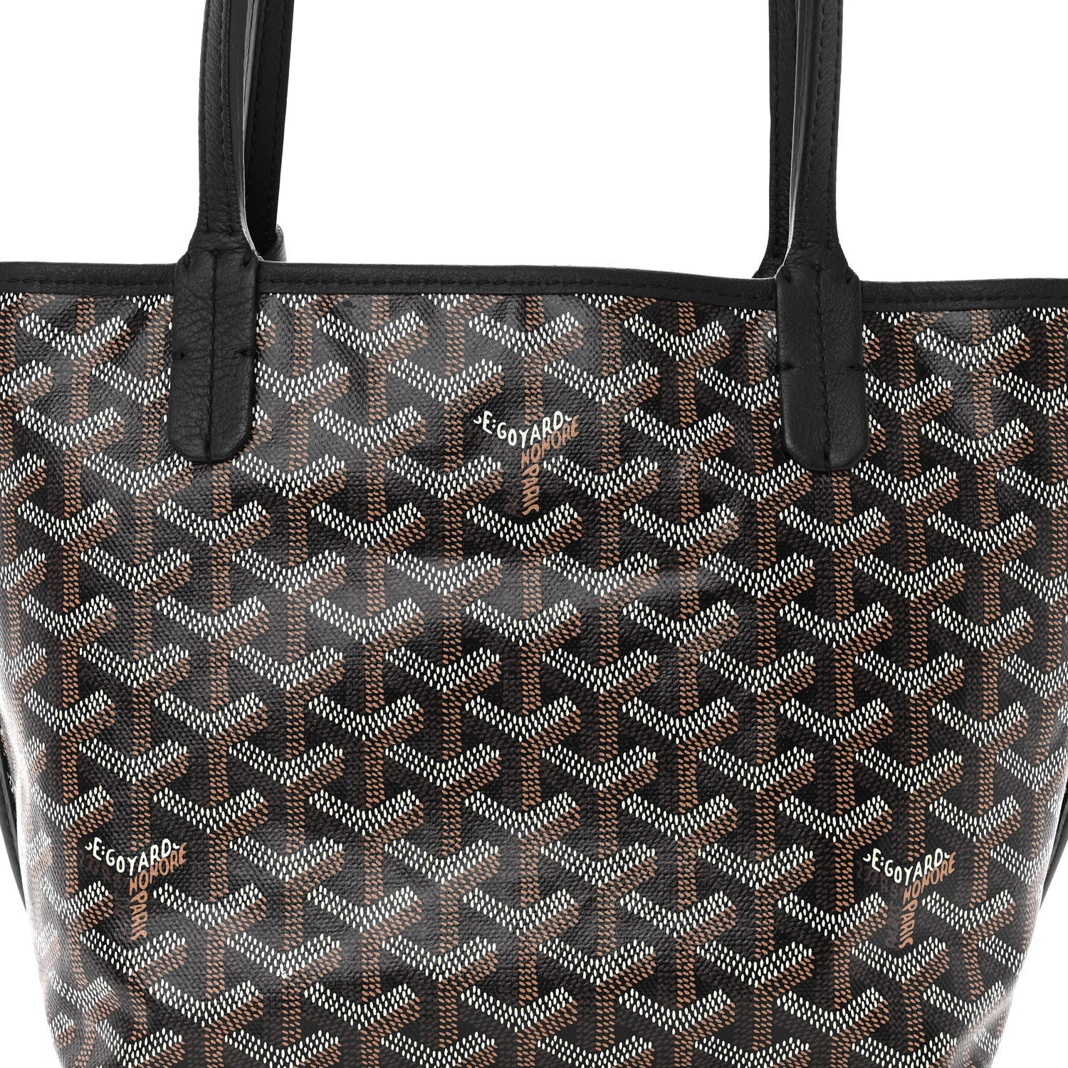 Goyard Goyardine Reversible Mini Anjou Black 10 of 15