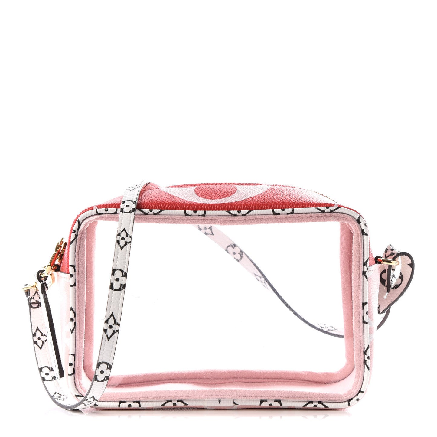 Monogram Giant Beach Pouch Rouge
