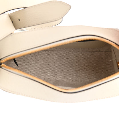 Gucci GG Supreme Monogram Textured Calfskin Web Small Ophidia Camera Bag Beige Ebony Mystic White 5 of 8
