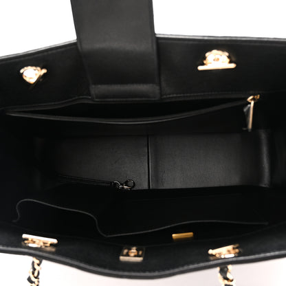 Chanel Caviar Quilted Large Classic Shopping Tote Black 5 of 10