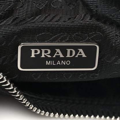 Prada Tessuto Nylon Saffiano Mini Re-Edition 2005 Bag Black 6 of 9