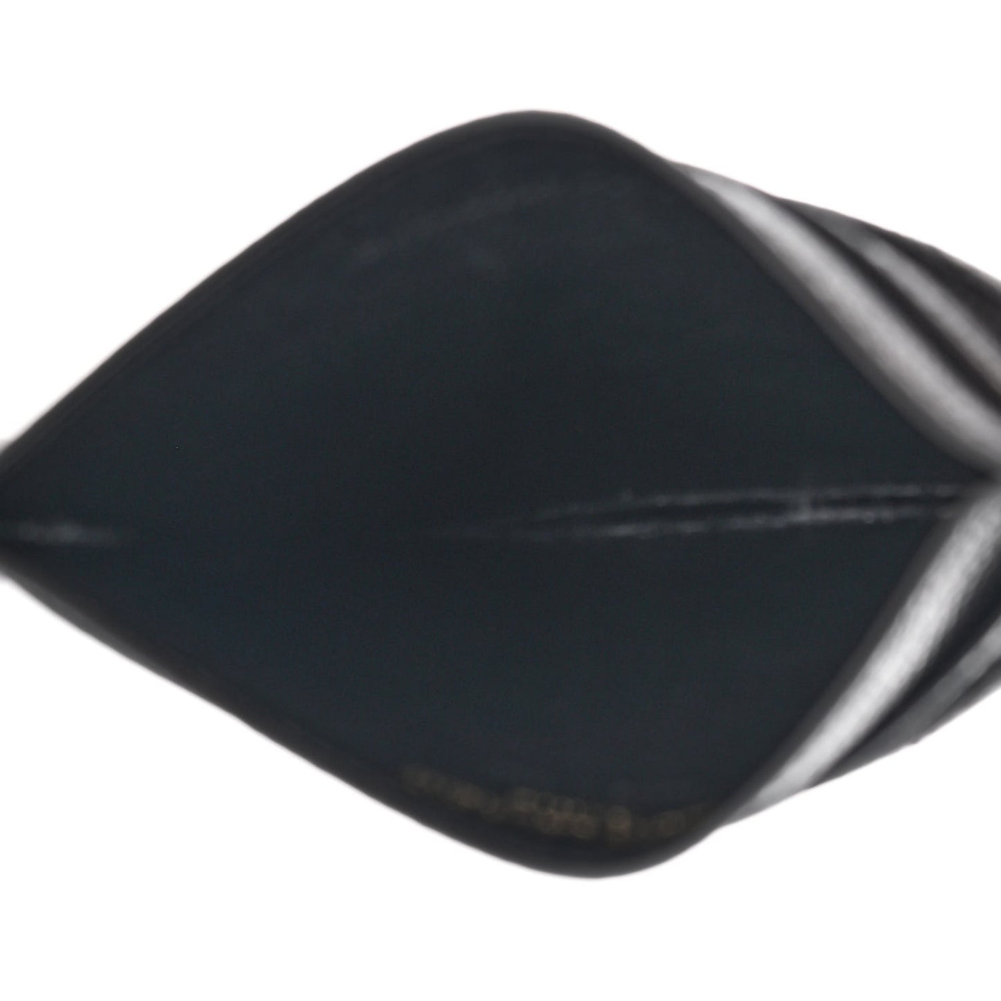 Grain De Poudre Matelasse Chevron Monogram Credit Card Case Black