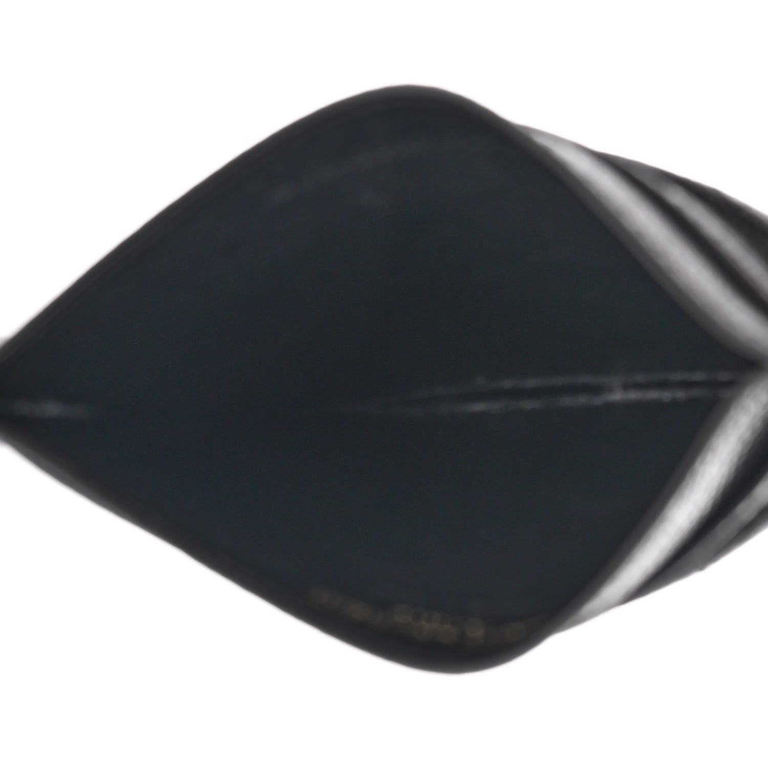Saint Laurent Grain De Poudre Matelasse Chevron Monogram Credit Card Case Black 5 of 7