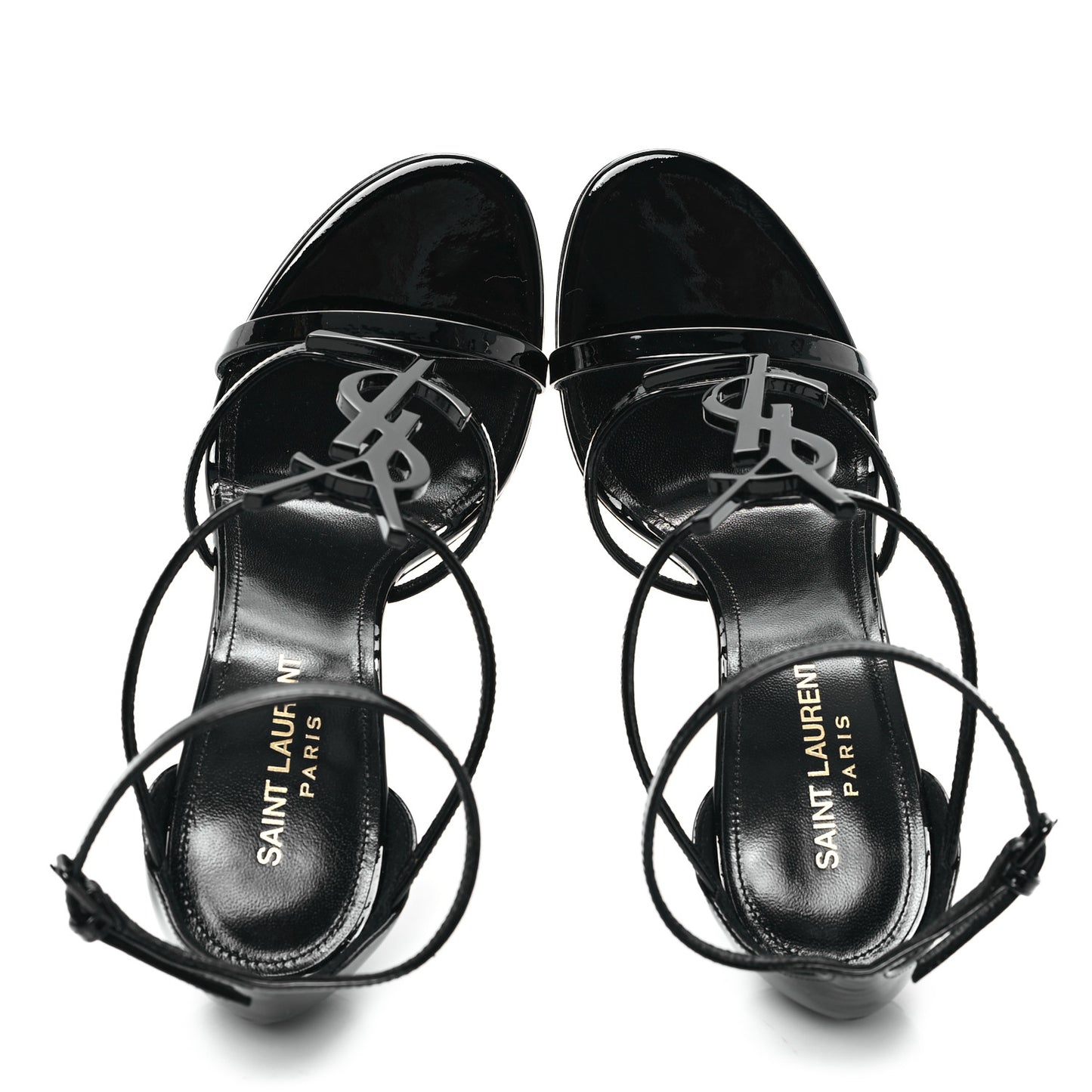 Patent Cassandra 100 Sandals 37.5 Black