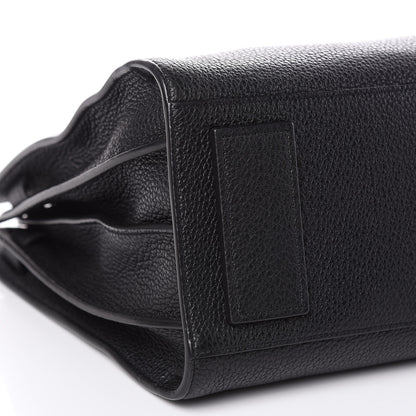 Saint Laurent Grained Calfskin Small Supple Sac De Jour Black 9 of 11